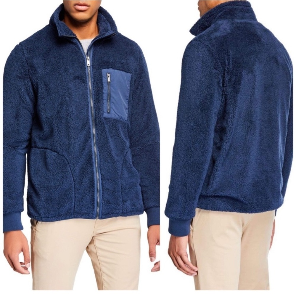 NWOT - Large Men’s UGG Lucas Sherpa Zip Up Jacket